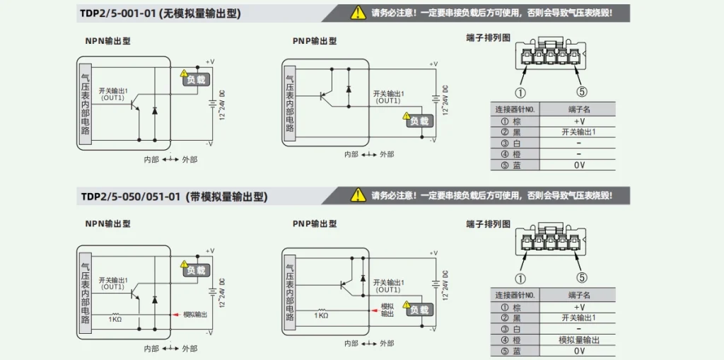 数字气压传感器接线方式